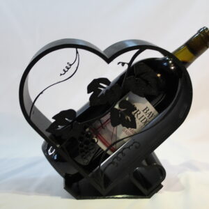 Heart Stand Wine Bottle Holder